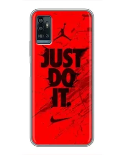 Чехол для ZTE Blade A71 с картинкой «Nike Just Do It»