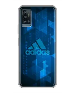 Чехол для ZTE Blade A71 с картинкой «Adidas Sport Art»