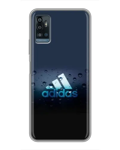 Чехол для ZTE Blade A71 с картинкой «Adidas Water Drops»
