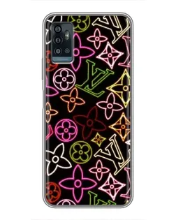 Чехол для ZTE Blade A71 с картинкой «Неоновый микс Nike» Чехол для ZTE Blade A71 с картинкой «Неоновый микс Nike»