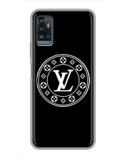 Чехол для ZTE Blade A71 с картинкой «LV — печать стиля»