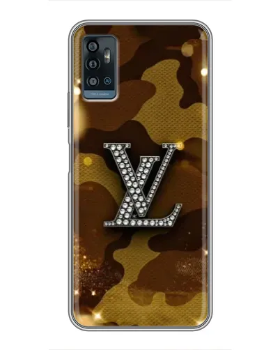 Чехол для ZTE Blade A71 с картинкой «Камуфляжный Louis Vuitton»