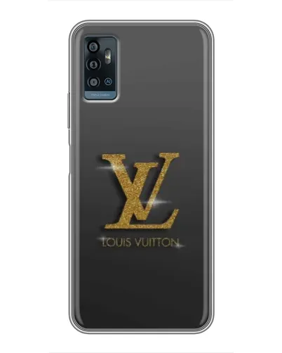 Чехол для ZTE Blade A71 с картинкой «Градиент Louis Vuitton»
