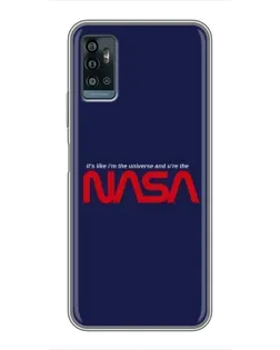 Чехол для ZTE Blade A71 с картинкой «NASA — глубокий космос»