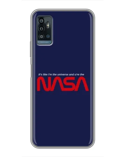 Чехол для ZTE Blade A71 с картинкой «NASA — глубокий космос»