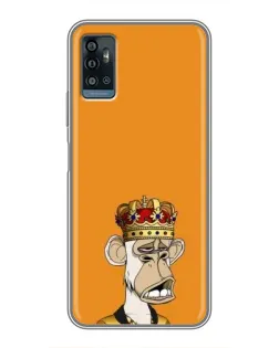 Чехол для ZTE Blade A71 с картинкой «Золотая обезьяна Bored Ape» Чехол для ZTE Blade A71 с картинкой «Золотая обезьяна Bored Ape»