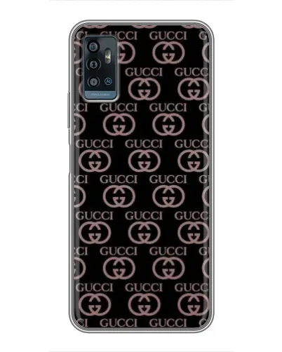Чехол для ZTE Blade A71 с картинкой «Классическая монограмма Gucci»