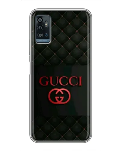 Чехол для ZTE Blade A71 с картинкой «Gucci — стеганый черный»