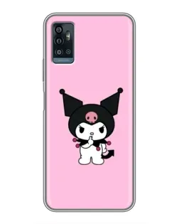 Чохол для ZTE Blade A71 з картинкою «Kuromi — рожева ніжність» Чохол для ZTE Blade A71 з картинкою «Kuromi — рожева ніжність»