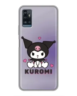 Чохол для ZTE Blade A71 з картинкою «Kuromi — фіолетовий арт» Чохол для ZTE Blade A71 з картинкою «Kuromi — фіолетовий арт»