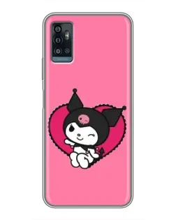 Чохол для ZTE Blade A71 з картинкою «Kuromi — любов у серці» Чохол для ZTE Blade A71 з картинкою «Kuromi — любов у серці»