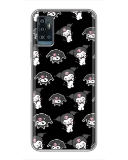Чохол для ZTE Blade A71 з картинкою «Чорний паттерн Kuromi» Чохол для ZTE Blade A71 з картинкою «Чорний паттерн Kuromi»