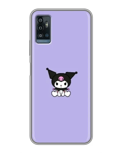 Чохол для ZTE Blade A71 з картинкою «Kuromi — фіолетовий мінімалізм» Чохол для ZTE Blade A71 з картинкою «Kuromi — фіолетовий мінімалізм»