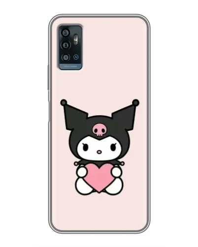 Чохол для ZTE Blade A71 з картинкою «Kuromi та серце» Чохол для ZTE Blade A71 з картинкою «Kuromi та серце»