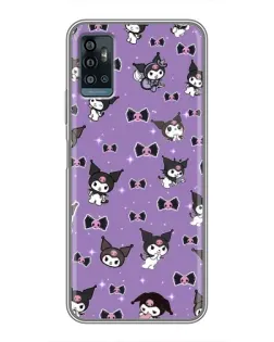 Чохол для ZTE Blade A71 з картинкою «Kuromi — патерн» Чохол для ZTE Blade A71 з картинкою «Kuromi — патерн»