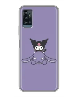 Чохол для ZTE Blade A71 з картинкою «Kuromi на ліловому фоні» Чохол для ZTE Blade A71 з картинкою «Kuromi на ліловому фоні»