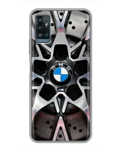 Чохол для ZTE Blade A71 з картинкою «BMW — деталь диска»