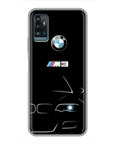 Чохол для ZTE Blade A71 з картинкою «Мінімалістичний принт BMW M3»