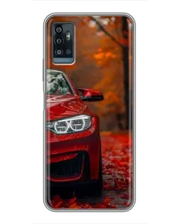 Чохол для ZTE Blade A71 з картинкою «Осіння BMW M4»