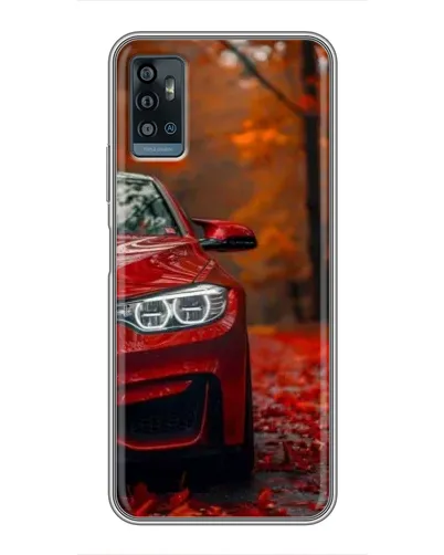Чохол для ZTE Blade A71 з картинкою «Осіння BMW M4»