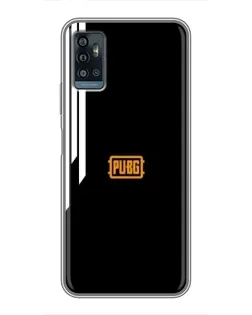Чехол для ZTE Blade A71 с картинкой «PUBG — вертикальные линии»