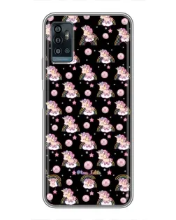 Чехол для ZTE Blade A71 с картинкой «Magic Unicorn паттерн»