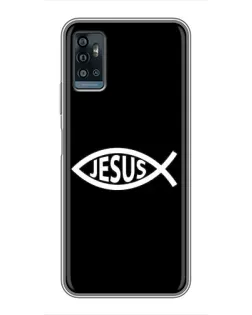 Чехол для ZTE Blade A71 с картинкой «Классический Jesus»