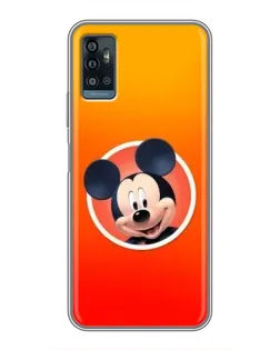 Чехол для ZTE Blade A71 с картинкой «Mickey в круге»