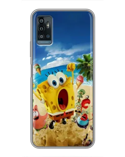Чехол для ZTE Blade A71 с картинкой «Развлечения на пляже»