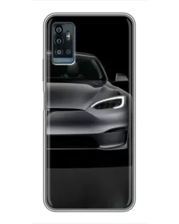 Чехол для ZTE Blade A71 с картинкой «Tesla Model S Look» Чехол для ZTE Blade A71 с картинкой «Tesla Model S Look»