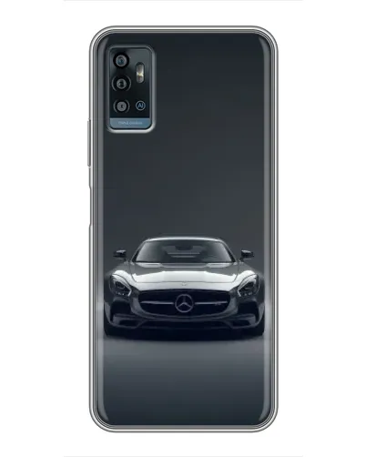 Чехол для ZTE Blade A71 с картинкой «Mercedes на черном» Чехол для ZTE Blade A71 с картинкой «Mercedes на черном»