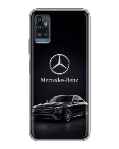 Чехол для ZTE Blade A71 с картинкой «Mercedes — решетка радиатора» Чехол для ZTE Blade A71 с картинкой «Mercedes — решетка радиатора»