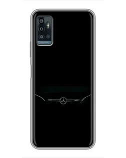 Чехол для ZTE Blade A71 с картинкой «Mercedes Stealth Look»