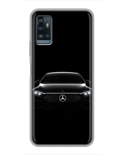 Чехол для ZTE Blade A71 с картинкой «Mercedes Vision — концепт»