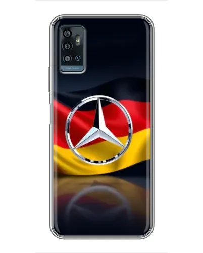 Чехол для ZTE Blade A71 с картинкой «Mercedes — флаг Германии» Чехол для ZTE Blade A71 с картинкой «Mercedes — флаг Германии»