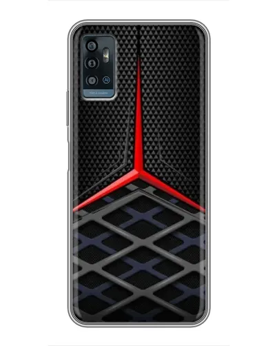 Чехол для ZTE Blade A71 с картинкой «Mercedes Carbon Grid» Чехол для ZTE Blade A71 с картинкой «Mercedes Carbon Grid»