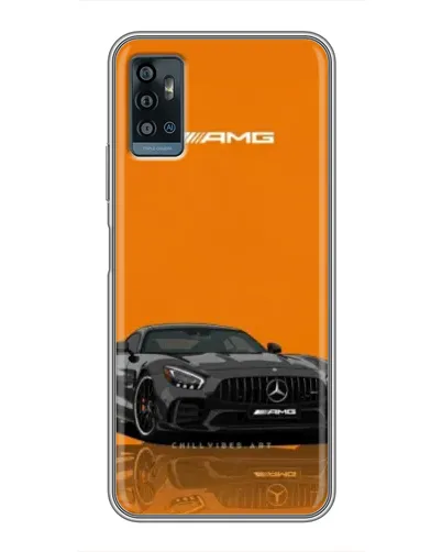 Чехол для ZTE Blade A71 с картинкой «Оранжевый Mercedes AMG» Чехол для ZTE Blade A71 с картинкой «Оранжевый Mercedes AMG»
