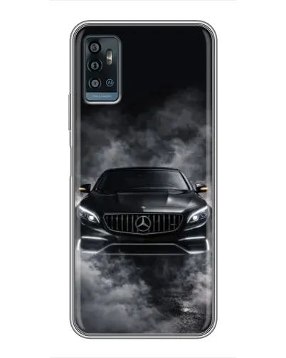 Чехол для ZTE Blade A71 с картинкой «Mercedes в дыму» Чехол для ZTE Blade A71 с картинкой «Mercedes в дыму»