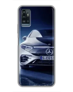Чехол для ZTE Blade A71 с картинкой «Mercedes EQ — будущее»