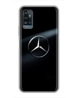 Чехол для ZTE Blade A71 с картинкой «Mercedes на металле» Чехол для ZTE Blade A71 с картинкой «Mercedes на металле»