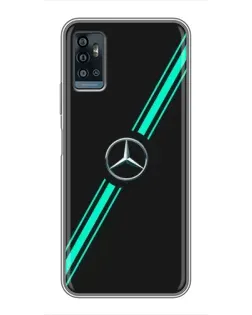 Чехол для ZTE Blade A71 с картинкой «Спортивные линии Mercedes» Чехол для ZTE Blade A71 с картинкой «Спортивные линии Mercedes»