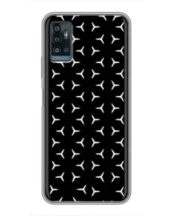 Чехол для ZTE Blade A71 с картинкой «Mercedes паттерн звезд» Чехол для ZTE Blade A71 с картинкой «Mercedes паттерн звезд»