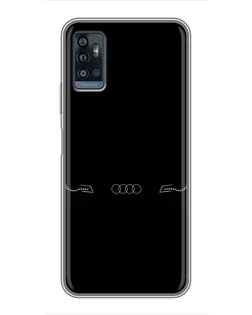 Чохол для ZTE Blade A71 з картинкою «Audi — світловий підпис» Чохол для ZTE Blade A71 з картинкою «Audi — світловий підпис»