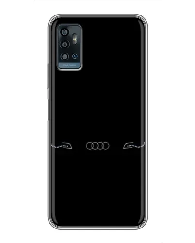 Чехол для ZTE Blade A71 с картинкой «Audi — световой подпись» Чехол для ZTE Blade A71 с картинкой «Audi — световой подпись»