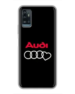 Чохол для ZTE Blade A71 з картинкою «Логотип Audi Heart» Чохол для ZTE Blade A71 з картинкою «Логотип Audi Heart»