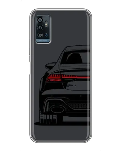 Чехол для ZTE Blade A71 с картинкой «Задняя часть Audi — арт» Чехол для ZTE Blade A71 с картинкой «Задняя часть Audi — арт»