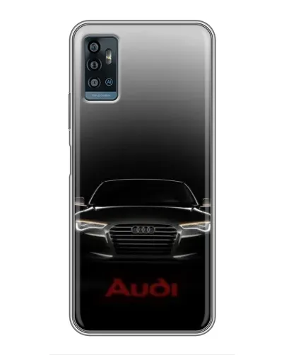 Чехол для ZTE Blade A71 с картинкой «Audi — градиентный контур» Чехол для ZTE Blade A71 с картинкой «Audi — градиентный контур»