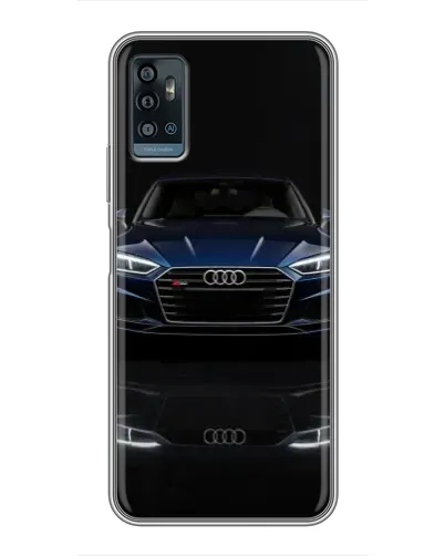Чехол для ZTE Blade A71 с картинкой «Audi — ночное отражение» Чехол для ZTE Blade A71 с картинкой «Audi — ночное отражение»