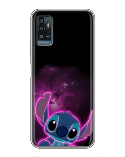 Чохол для ZTE Blade A71 з картинкою «Неоновий Stitch»