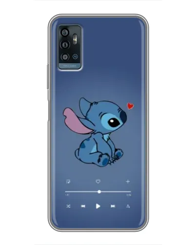 Чохол для ZTE Blade A71 з картинкою «Музичний Stitch»